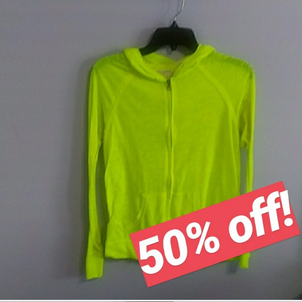 Almost Famous Neon Mesh Jacket